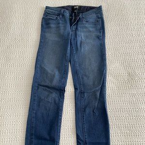 Paige Blue Straight Jeans Size 25